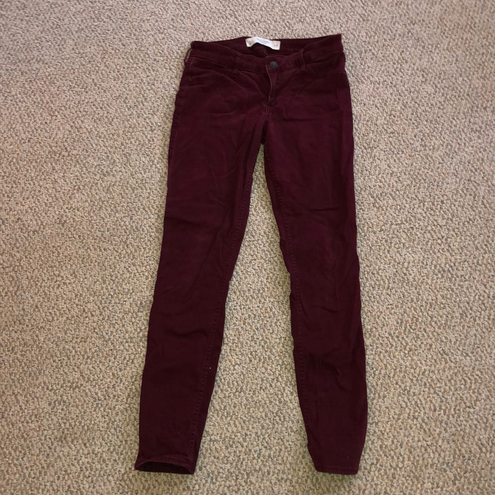 Maroon pants